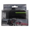 Kép 1/2 - Kerékpár napelemes első lámpa USB, elektromos kürttel LT-5