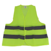 Láthatósági mellény 2 db fényvisszaverő csíkkal