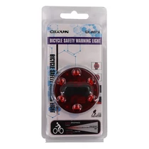 Kerékpár lámpa hátsó USB HC38-7A