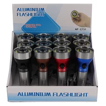 Fém LED-es zseblámpa NF-C731