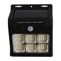 Falra szerelhető 96 ledes szolárlámpa