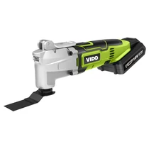 WD042510180 VIDO oszcillációs fűrész 18V, 5000/20000 RPM, 1 db akkumlátor 2ah + 1 db töltő