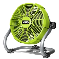 WD048210180 VIDO akkumulátoros ventillátor 18V , 1db akkumlátor 2ah + 1db töltő