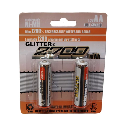 Tölthető elem AA 2db