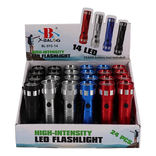 Fém LED zseblámpa