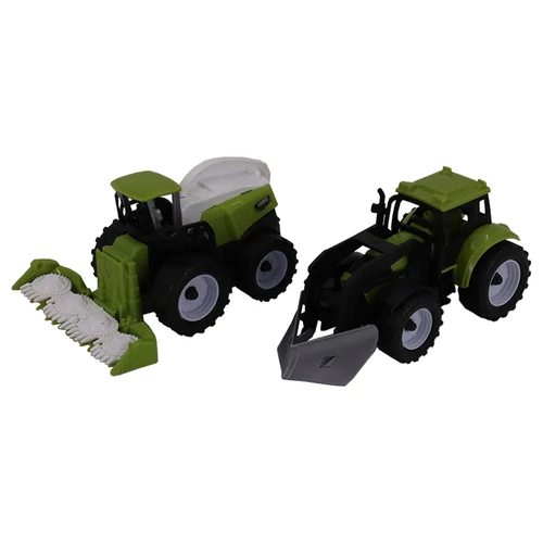 Játék kombájn és traktor