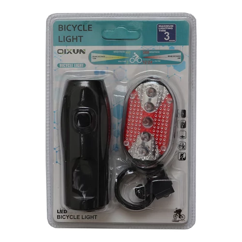 Kerékpár lámpa szett QX-T0708