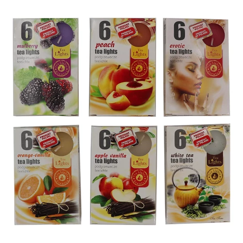 Illatos teamécses 6 db