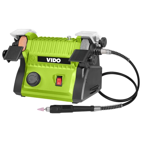 WD044110180 VIDO akkumulátoros köszörűgép 18V , 1db akkumlátor 2ah + 1db töltő